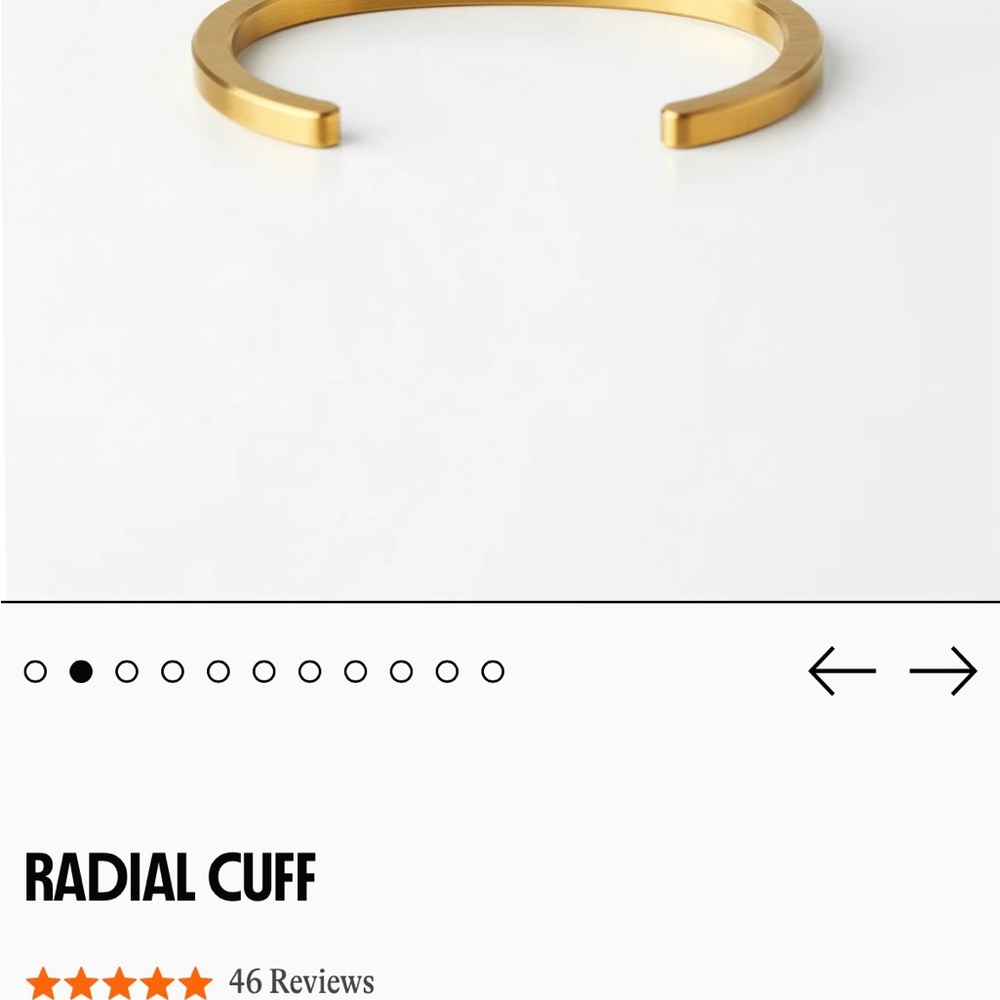Craighill Radial Cuff Bracelet